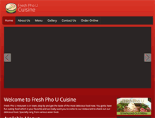 Tablet Screenshot of freshphou.com